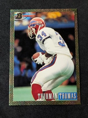 1993 Bowman #60 Thurman Thomas Buffalo Bills Card - Image 1 of 2