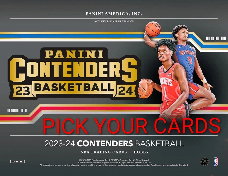 2023 2024 Panini Contenders NBA Basketball PICK YOUR CARDS  - Image 1 of 1