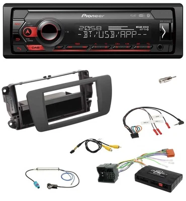 Pioneer Lenkrad USB DAB Bluetooth Autoradio für Seat Ibiza 2008-2015 tuam grey - Bild 1 von 4