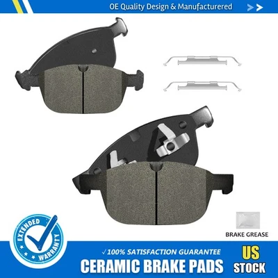 Front Ceramic Brake Pads Set For Volvo Xc60 2010-2016 Volvo Xc90 2003 2004 -2014 - Image 1 of 4
