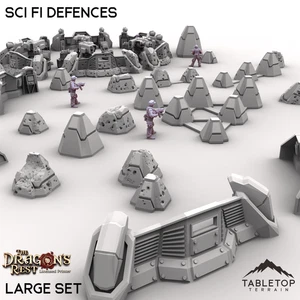 Sci Fi Defences - Grimdark Gothic Wargaming Tabletop - Picture 1 of 9