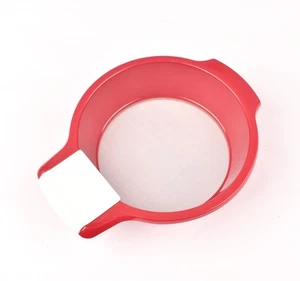 Mini manual flour sieve/juice filter/Sifting Pan Fine Mesh Strainer/Flour - Picture 1 of 8