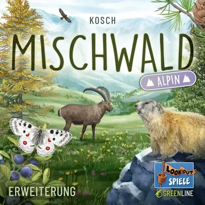 Kartenspiel Mischwald – Alpin Erweiterung (Lookout) NEU/OVP
