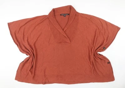 Jeffrey and Paula Women's Brown Cape Jumper Size 24-32 - Image 1 of 4