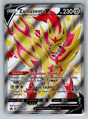 Zamazenta V (Shiny) - Promo SWSH: Sword & Shield Promo Cards SWSH293 NM - Image 1 of 2