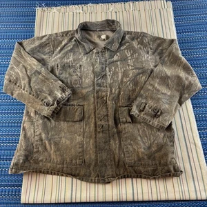 Chaqueta De Colección Roble Mossy Para Hombres Extra Grande Camuflada Caza Tareas Abrigo Hecho en EE. UU. 90s - Imagen 1 de 12
