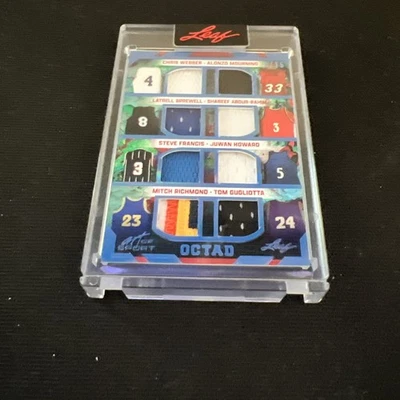 2023 Leaf Art Of Sport Octad /15 Webber Mourning Sprewell Francis et al #O-18 - Image 1 of 3