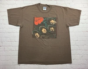 Vintage The Beatles T Shirt Tee Adult XL Rubber Soul Apple Corps USA 1997 - Picture 1 of 10