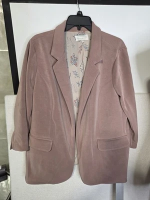 Skies are Blue 2X open front blaizer  . - Image 1 of 4