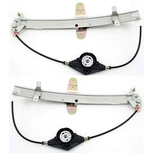 For Lincoln Town Car 1998-2011 Window Regulator Driver and Passenger Side, Pair - Imagen 1 de 6
