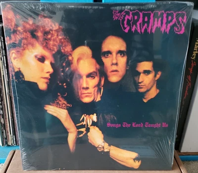 The Cramps Songs The Lord Taught Us Black & Purple Marbled 2024 - Image 1 of 2