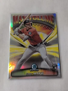 2025 Bowman Chrome Coby Mayo Max Volume Rookie RC MV-13 - Bild 1 von 4