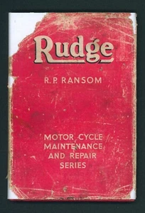 Rudge 250 Rapid Sports 500 Special Ulster (1934-on) Pearson Manual 1952 FN15 - Imagen 1 de 18
