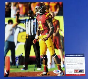 MARQUISE LEE SIGNED 8x10 PHOTO ~ USC TROJANS FOOTBALL ~ PSA U31842 - Picture 1 of 2