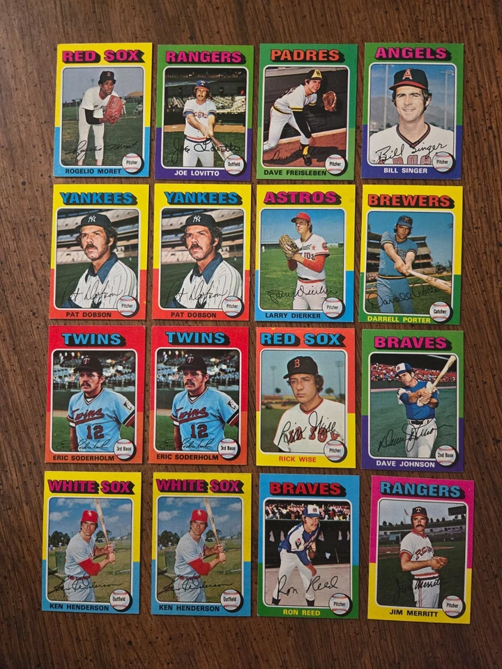 1975 TOPPS MINI BASEBALL YOU PICK #8 - #658 ****FREESHIPPING - Image 1 of 4