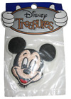 Mickey Mouse Iron On Patch Disney Treasures Theme Park Merchandise New in Bag