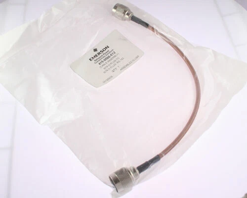 LOT OF TWO   415-0060-012 EMERSON CABLE COAXIAL - Image 1 of 1