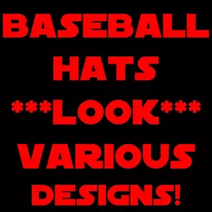Baseball Hat / Cap Adult OSFA or FlexFit YOU PICK THE DESIGN! Triumph, Marvel + - Picture 1 of 110