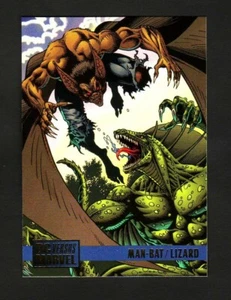 DC VS MARVEL COMICS BASE CARD 96 MAN-BAT VS. LIZARD - Imagen 1 de 2