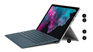 Microsoft Surface Pro 5 12.3" i5 2.6GB 4GB 128GB Original Keyboard A Grade