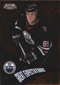 2002-03 (OILERS) Pacific Exclusive Great Expectations #7 Mike Comrie