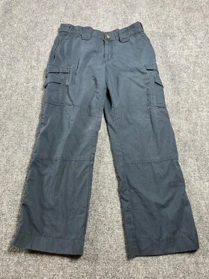 Pantalones cargo Tru-Spec para mujer gris tácticos Ripstop pierna recta talla 12 Foto 1 de 4