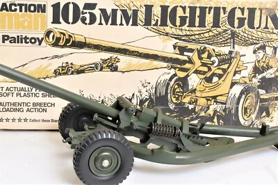 VAMAN Palitoy Action Man Starlocks passend für 105 mm Feldpistole 2er Set