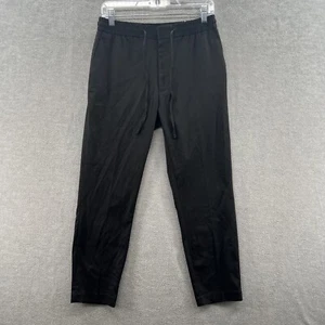 topman hombre talla 32X30 negro cordón pantalones bolsillos - Imagen 1 de 10