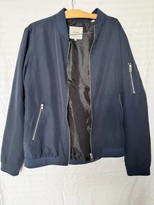 Men’s Jack And Jones Jacket Navy Size Medium - Picture 1 of 2