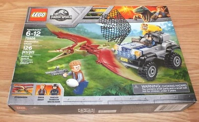 LEGO (75926) Jurassic World Pteranodon Chase - Juego de bloques de construcción de 126 piezas en caja  Foto 1 de 2