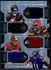2016 Infinity Rookie Jerseys Quads #4 Fuller Coleman Doctson Treadwell #'D/88