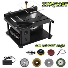 100W Electric Cutting Tool Adjust Table Saw Mini Angle Machine For Wood Plastic
