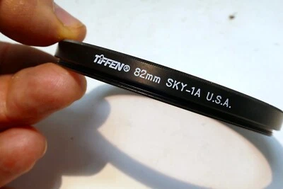 Tiffen 82mm SKY-1A Lens Filter  Made in USA - Image 1 of 4