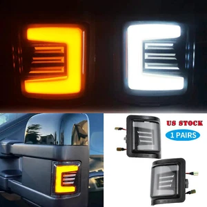 LED Side Mirror Marker Light For 08-16 Ford Super Duty F250 F350 F450 Switchback - Picture 1 of 9