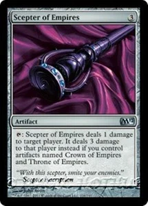 MTG - SCEPTER OF EMPIRES - M12/Core Set 2012 (U) - Picture 1 of 1