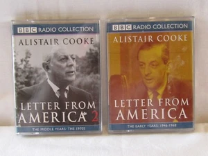 ASSORTED ALISTAIR COOKE 2 CASSETTE AUDIO BOOKS LETTERS FROM AMERICA ( CHOOSE ). - Foto 1 di 5