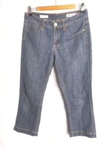 Jag Ladies Stretch Straight Leg Blue Denim Crop Mid Rise Reg Jeans Size 8 - Bild 1 von 5