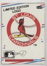 1988 Fleer Box Bottoms St Louis Cardinals Team #C-1
