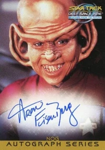 STAR TREK DS9 MEMORIES - ARON EISENBERG AS NOG AUTOGRAMMKARTE A9 - MT/NM - Bild 1 von 1