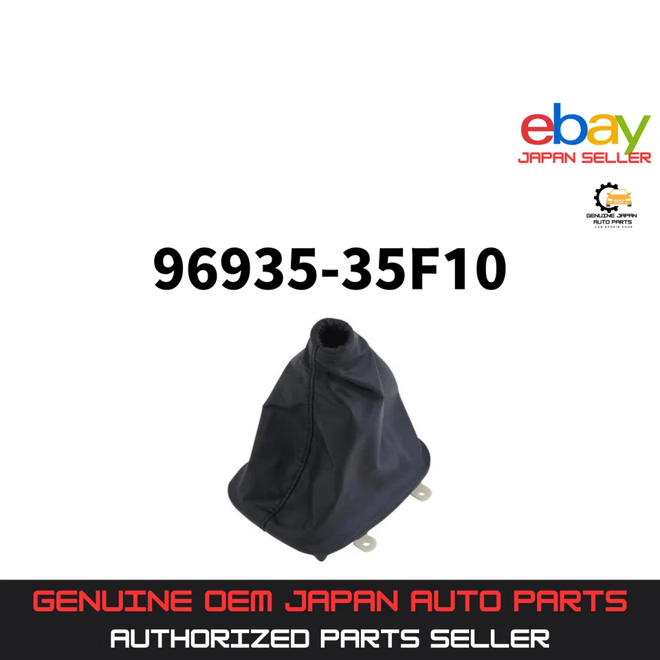 NISSAN Genuine 180SX 240SX S13 Silvia Black Shiftboot Shift Boot 96935-35F10 OEM Foto 1 de 1