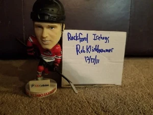 2011 Rockford IceHogs Rob Klinkhammer Bobblehead Stadium Giveaway New in Box NIB - Picture 1 of 1
