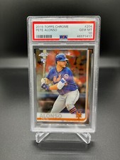 2019 Topps Chrome #204 Pete Alonso Rookie Card PSA 10 GEM MINT
