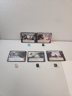 MTG - March Of The Machine - COMPLETE Planechase Set - SEALED PACKS & All 5 Dice - Image 1 of 4