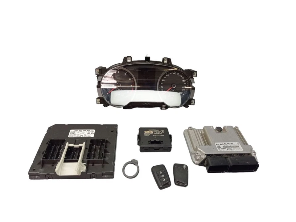 Centralina Motore Kit Chiusura Per VW PASSAT (3G2, CB2) 1.4 05E907309 3G0260211 - Immagine 1 di 4
