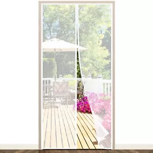 Fliegengitter Balkontür EGNBU Insektenschutz Tür Magnet 90x210CM Moskitonetz ... - Bild 1 von 8