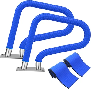 Pool Handrail Covers with Zippers 4 6 8 10 Ft Inground Swimming Pools Hand Rail - Picture 1 of 12