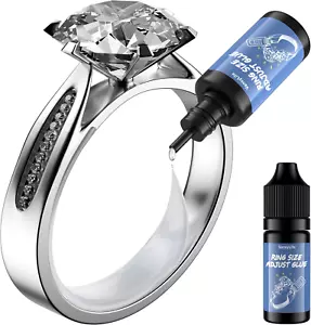 Unsichtbarer Ringgrößenversteller Kleber mit UV-Licht für lose Ringe - Bild 1 von 12