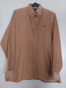 Henri Lloyd Men's Authentic Button Down Corduroy Khaki Shirt - Size Large - Picture 1 of 19