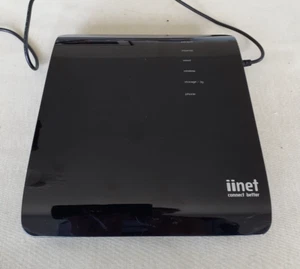 iiNet ADSL BoBLite Wireless 4 Port VOIP Modem GL411 - No power adapter - Picture 1 of 4