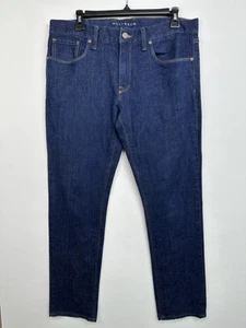 Jeans uomo Mott & Bow 33x32 skinny lavaggio indaco scuro elasticizzato - Foto 1 di 8